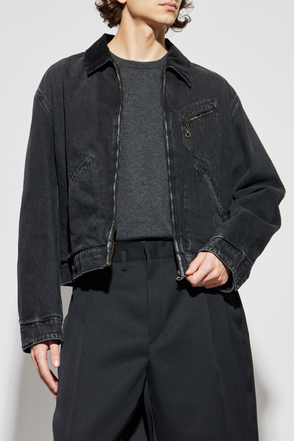 Maison Margiela Denim jacket with corduroy collar | Men's | Vitkac